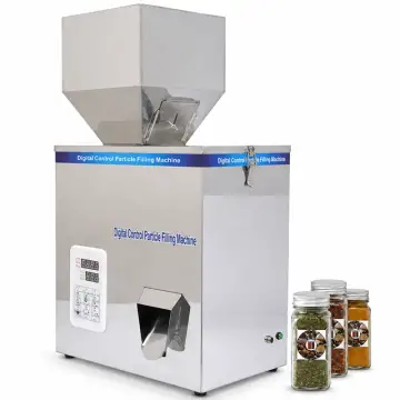 دستگاه پرکن پودر 5-500 گرم با کاپ تخلیه استیل