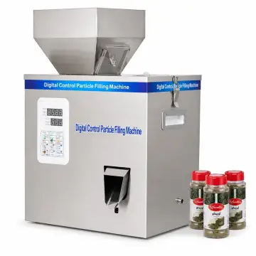 دستگاه پرکن پودر 2-200 گرم با کاپ تخلیه استیل