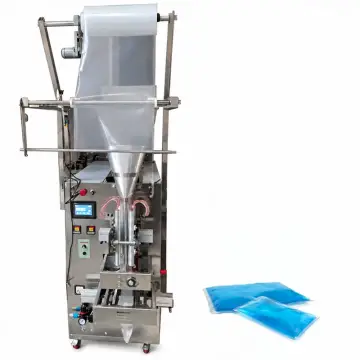 دستگاه ساشه مایعات 600 میلی‌لیتر چهارطرف دوخت با میکسر مخزن 80 لیتری