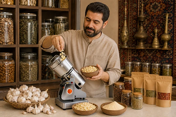 آسیاب ادویه جات سیر