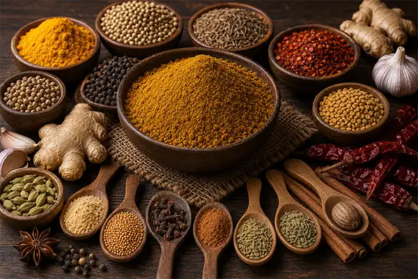 انواع ادویه کاری