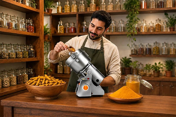آسیاب ادویه جات زردچوبه